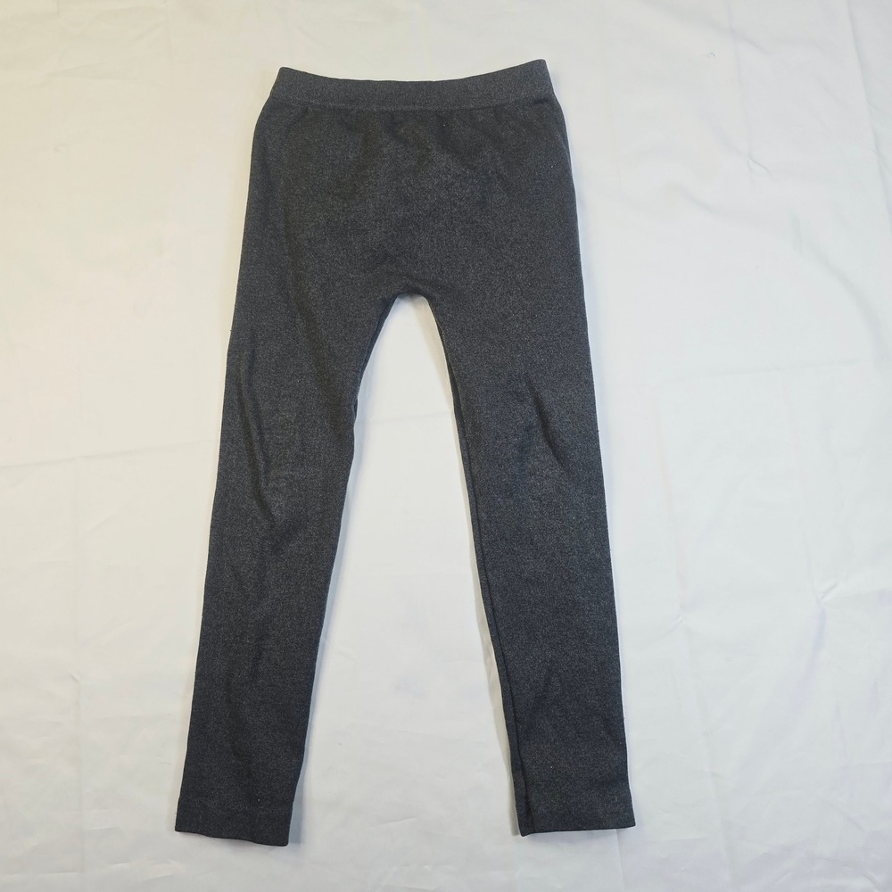 Star Ride Leggings Kids Size 7/16 Charcoal Gray Heather Stretch Pants
